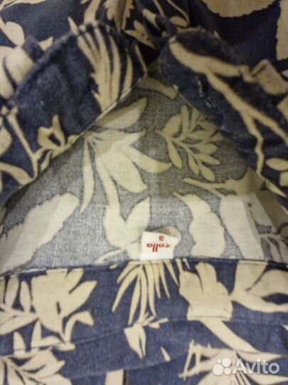 Платье 44 50% лен zolla