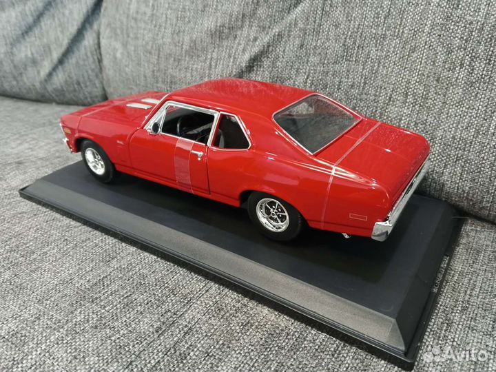 Модель Chevrolet Nova SS 1970 (1/18)