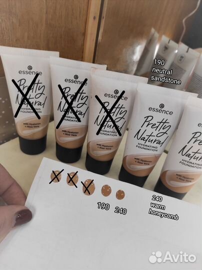 Тональная основа Kikо, Essence, NYX, Vivienne Sabo