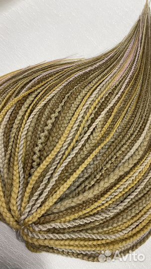 Комплект де косы и дреды кудри