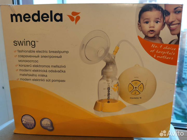 Молокоотсос medela swing электрический
