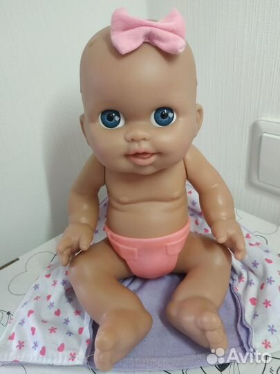 Кукла Пупсик в ванне