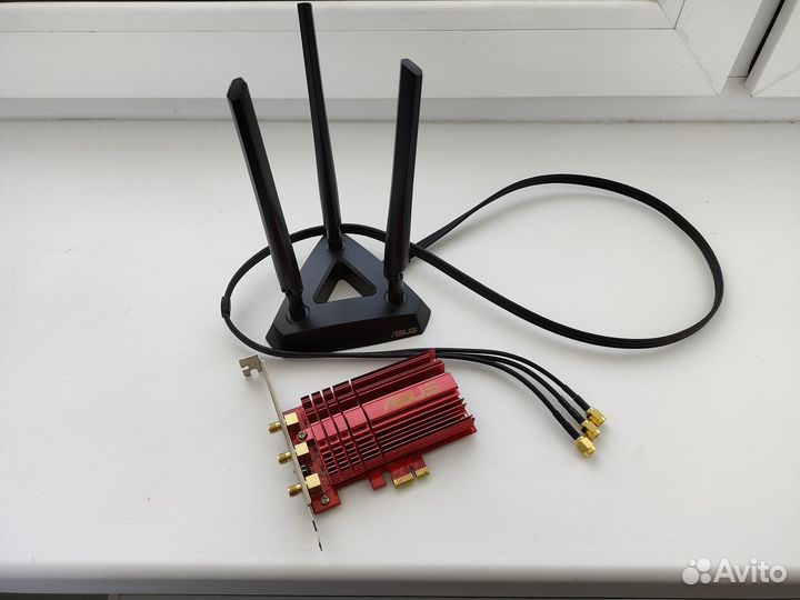 Wi-Fi PCIe адаптер asus PCE-AC66