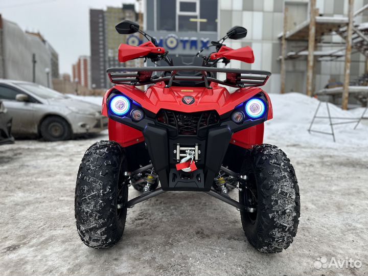 Квадроцикл motax Grizlik 200 Ultra красный