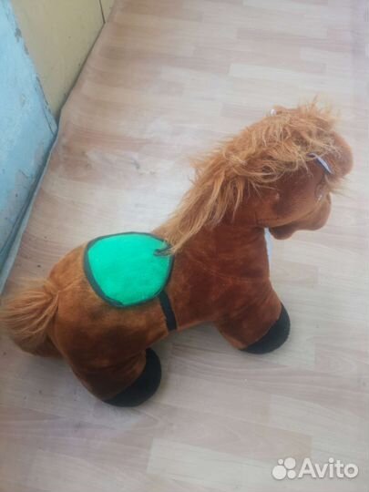 Мягкая игрушка лошадка