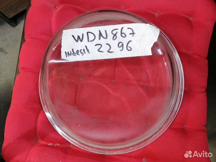 Стекло indesit 2296 wdn 867