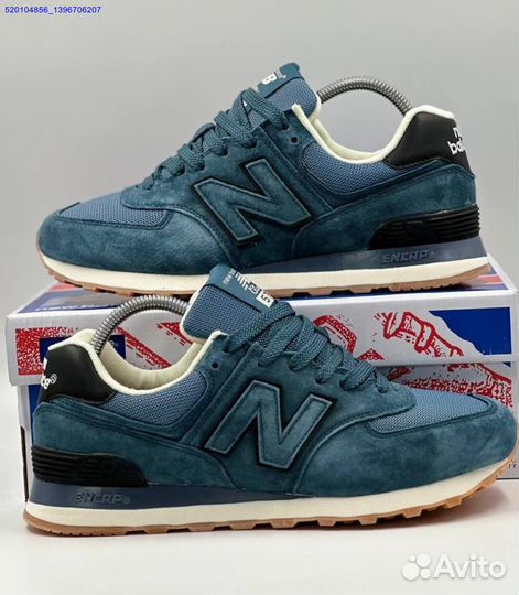 Кроссовки New Balance 574 Blue (Арт.27182)