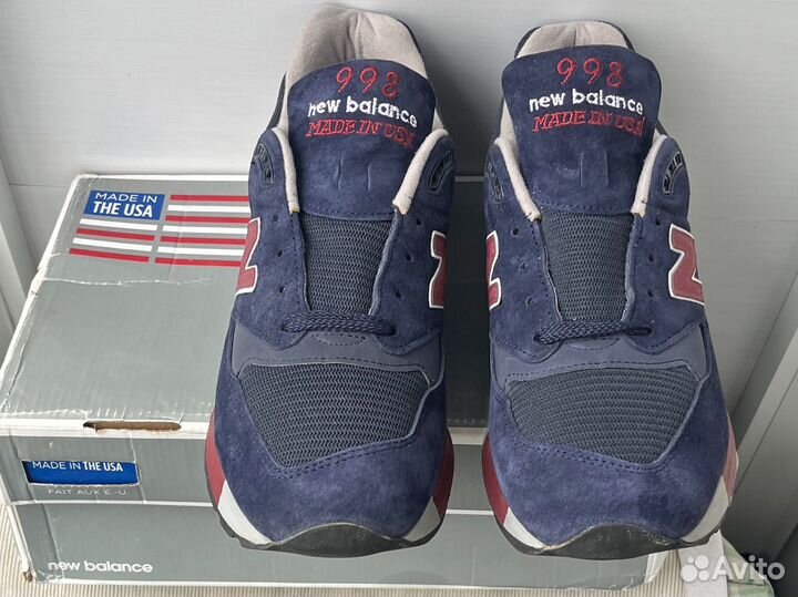 Кроссовки New Balance 998 Made in USA оригинал