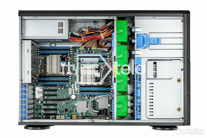 Сервер Supermicro 6058R на 8 корзин REF