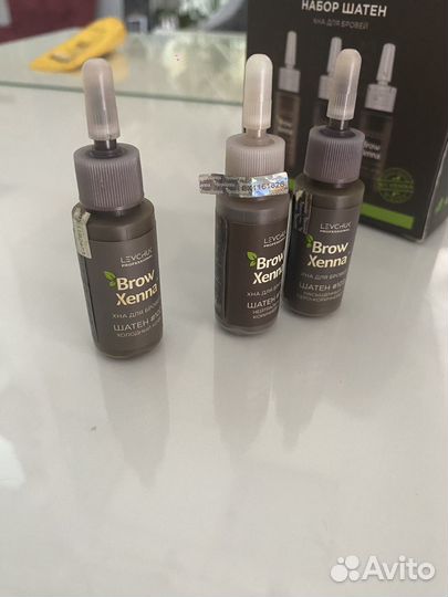 Хна для бровей brow henna