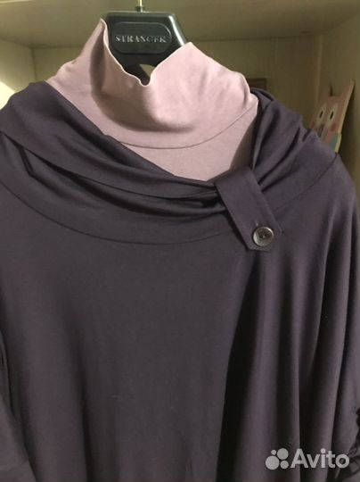 Костюм -водолазка, кардиган, юбка 56