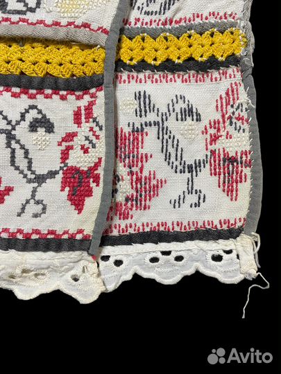 Старинное полотенце Домотканый рушник