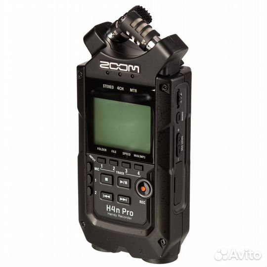 Портативный рекордер zoom H4n PRO черный