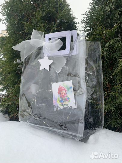 Пакет подарочный новогодний
