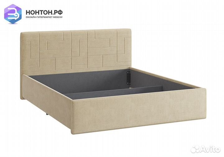Кровать Лора 2 1.6 м карамель