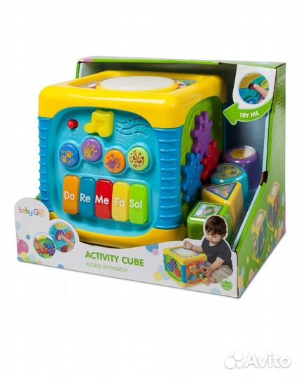 Развивающий кубик BabyGo