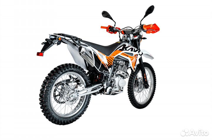 Мотоцикл кроссовый kayo T2 250 enduro PR 21/18