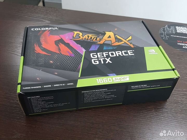 Видеокарта GeForce GTX 1660 Super 6 Gb