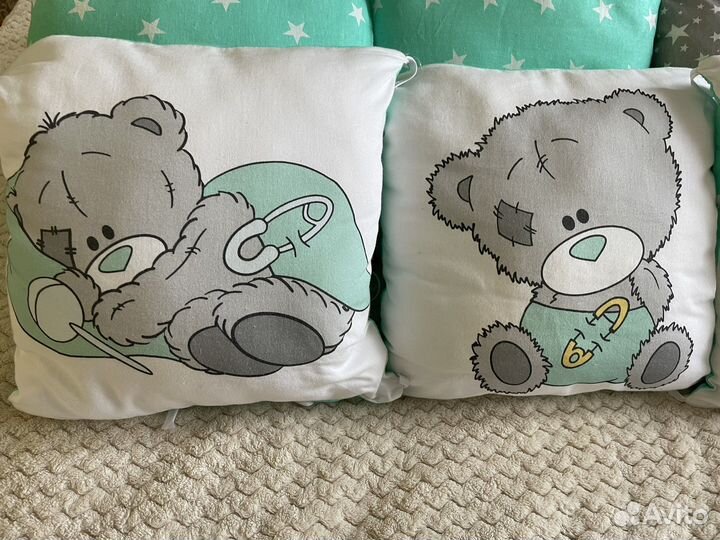 Бортики на детскую кроватку (одеяло)