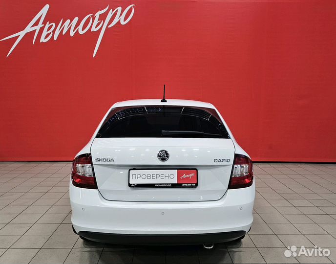 Skoda Rapid 1.6 МТ, 2018, 158 806 км