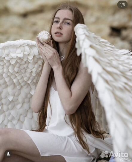 Крылья ангела белые