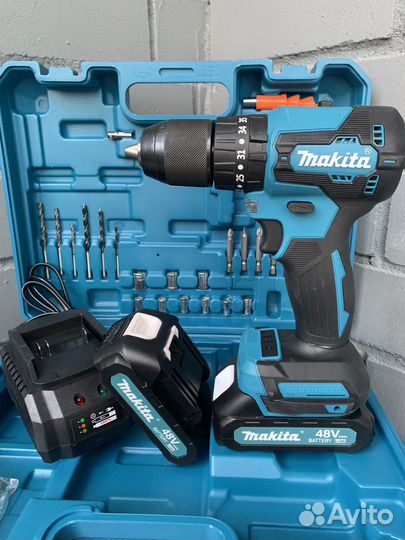 Шуруповерт бесщеточный makita 48v ударный
