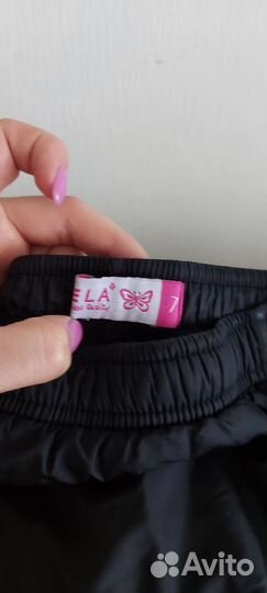 Зимние брюки для девочки, Sela размер 7