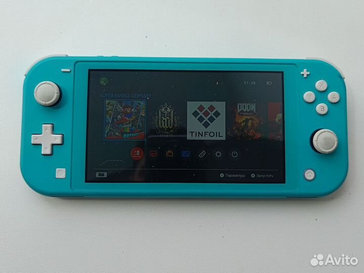 Nintendo switch lite прошитая с играми