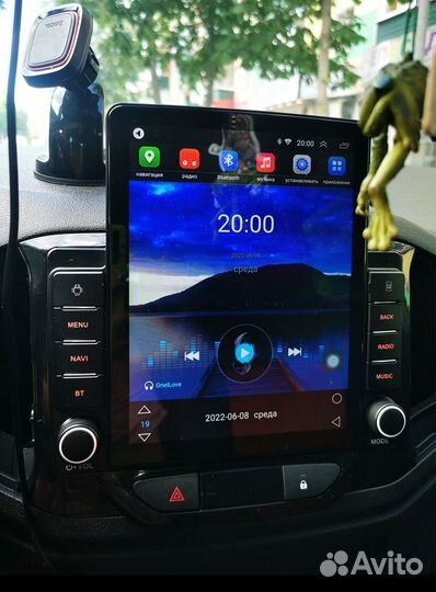 Магнитола 2 din android 9 дюймов бу для Лада