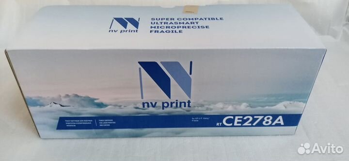 Картридж ce278a для принтера или мфу hp и canon