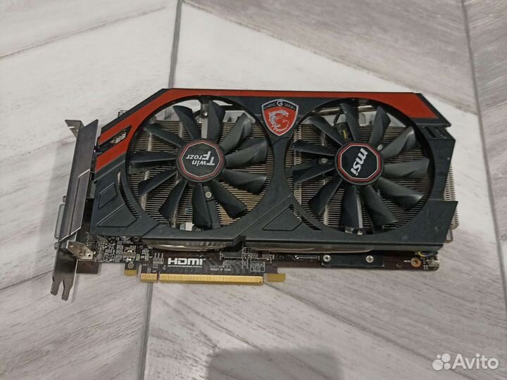 Видеокарта msi gtx 760 2gb