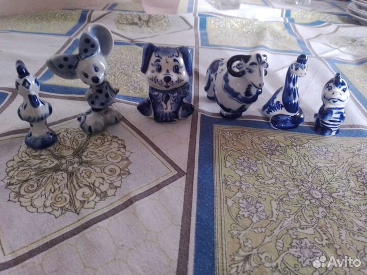Гжель фигурки