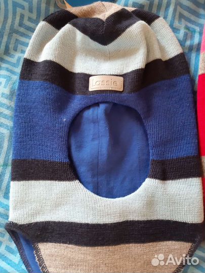 Шапка шлем lassie новая 46р