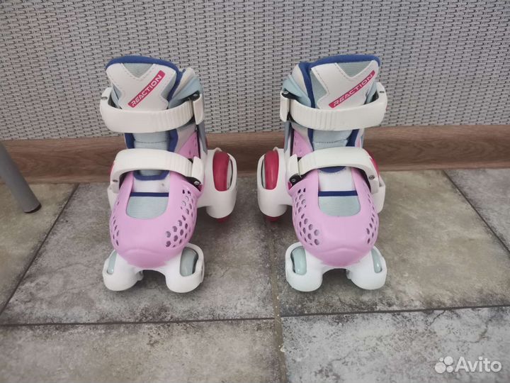 Роликовые коньки детские раздвижные
