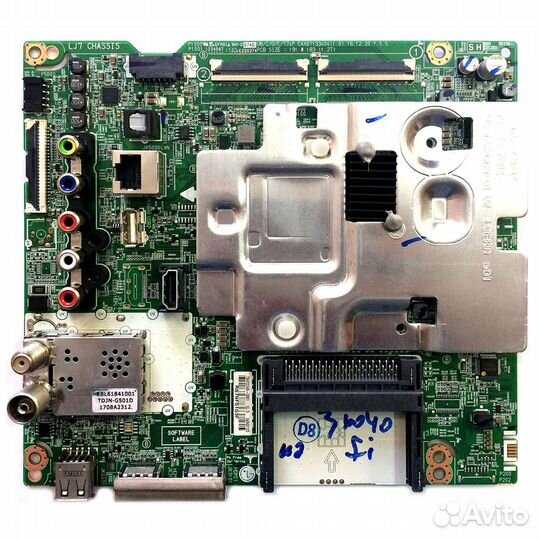 EAX67133404(1.0) EBT64562103 для LG 43UJ630V