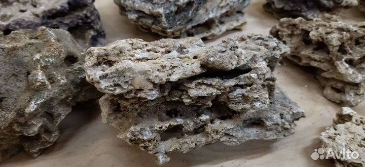 Натуральные камни для аквариума