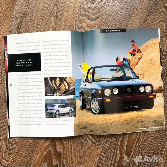 Дилерский буклет Volkswagen 1993