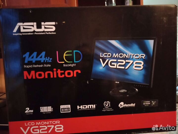 Asus vg278he 27