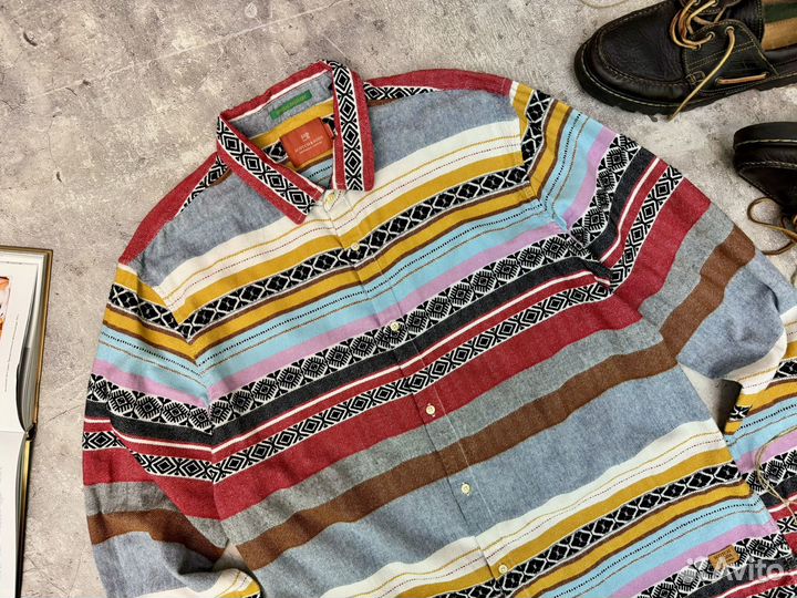 Рубашка Scotch Soda Navajo Aztec Pattern