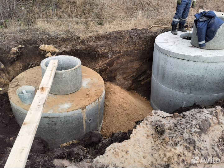 Монтаж септика под ключ