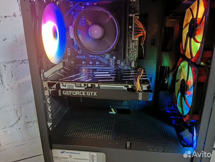 Игровой пк (Ryzen + GTX 1660 6Gb)