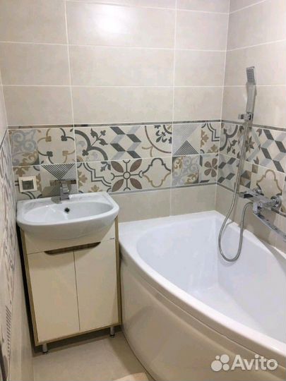 Ванная комната под ключ. Услуги плиточника