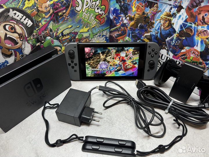 Прошитый Nintendo Switch 128GB