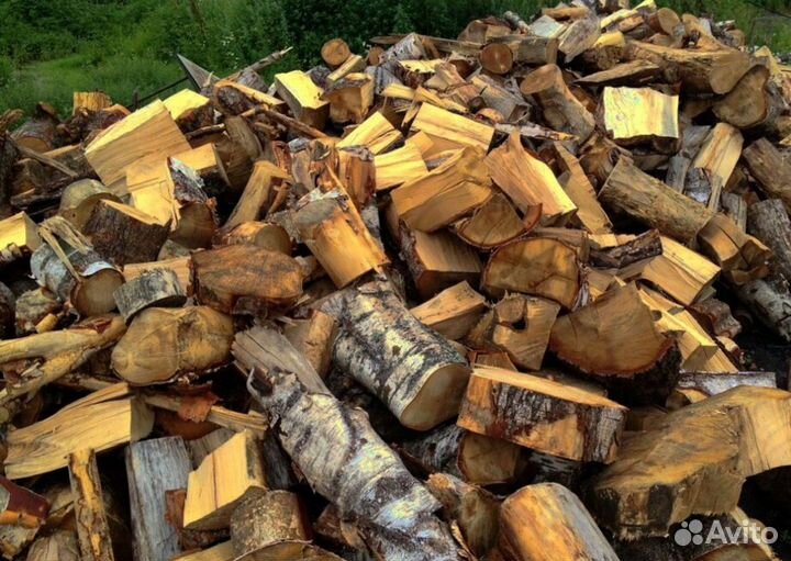 Дрова чурками
