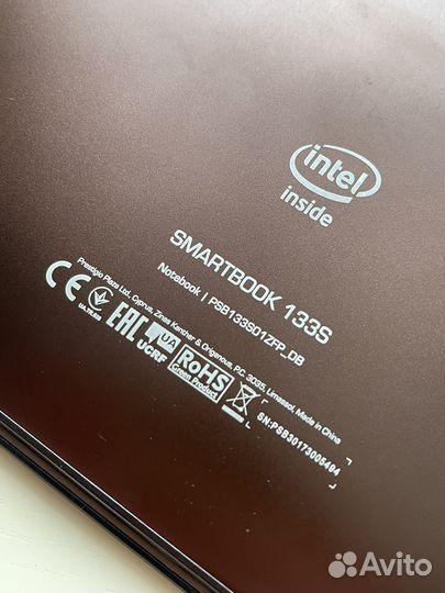 Ноутбук Prestigio smartbook 133s