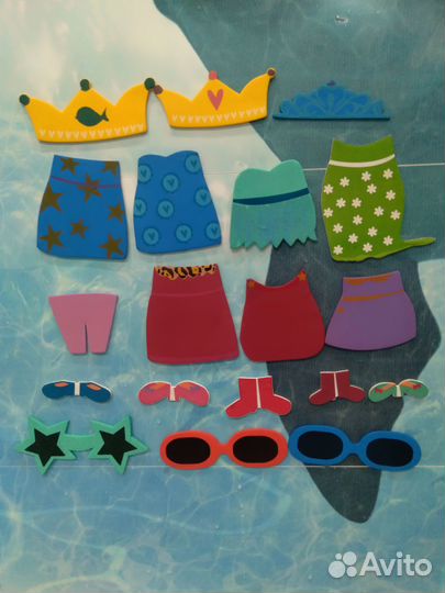 Набор игрушек для ванны Модницы