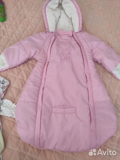 Конверт на выписку для девочки