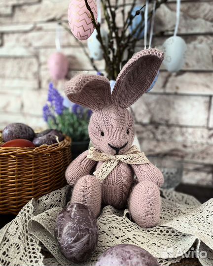 Вязаные интерьерные игрушки