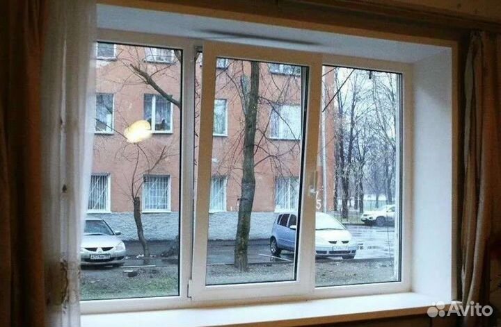 Пластиковые окна с отделкой