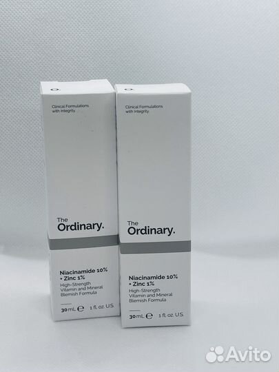 Tнe оrdinary niacinаmide 10% + zinc 1% сыворотка